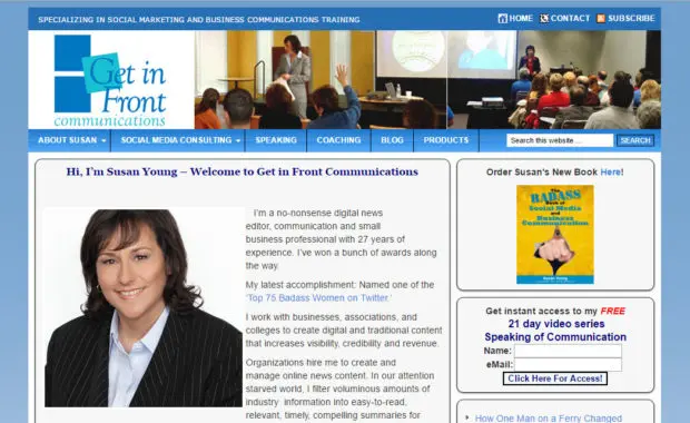 WordPress Portfolio Screenshot