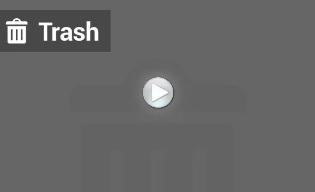 Using the Trash in WordPress