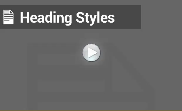 WordPress Classic Editor Heading Styles