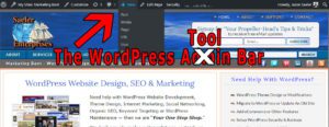 WordPress Tool Bar