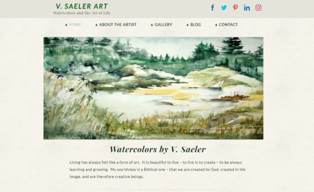 Screenshot of V. Saeler Art