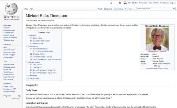 Sample Wikipedia Article